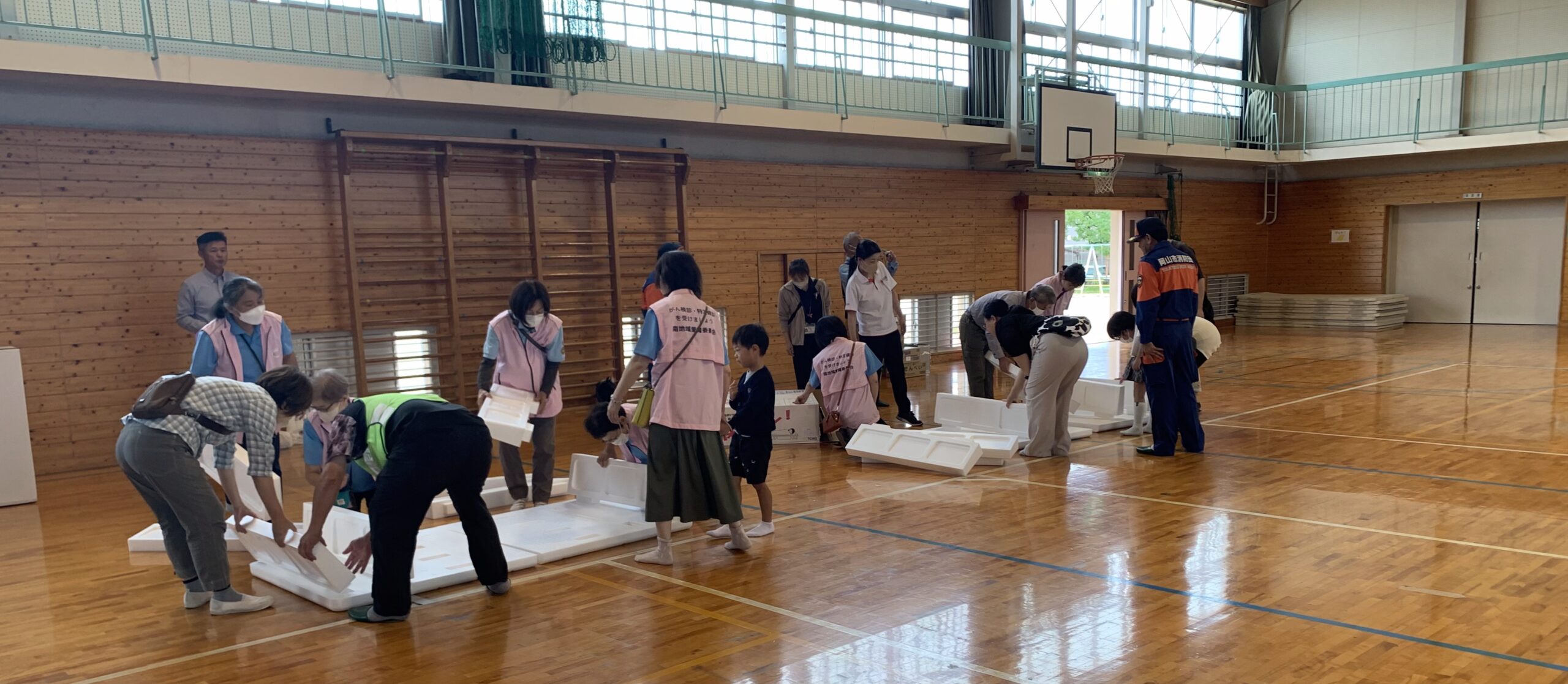 2025年芳田学区防災訓練